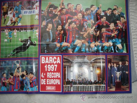 Coleccionismo deportivo: Bar&ccedil;a . 1997 4&ordf; Recopa de Europa - Foto 1