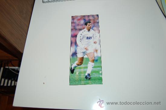 Sammelleidenschaft Sport: REAL MADRID: Recorte de QUIQUE S&Aacute;NCHEZ FLORES. 1995