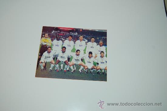 Collezionismo sportivo: REAL MADRID: Recorte de la temporada 96-97
