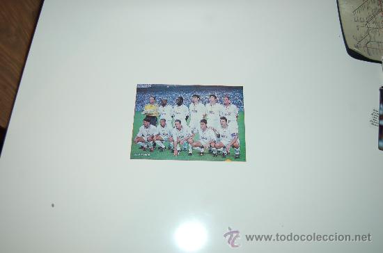 Collezionismo sportivo: REAL MADRID: Recorte de la temporada 96-97