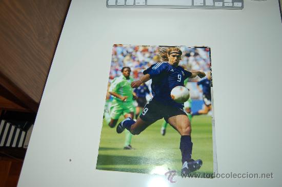 Collezionismo sportivo: SELECCI&Oacute;N DE F&Uacute;TBOL DE ARGENTINA: Minip&oacute;ster de BATISTUTA