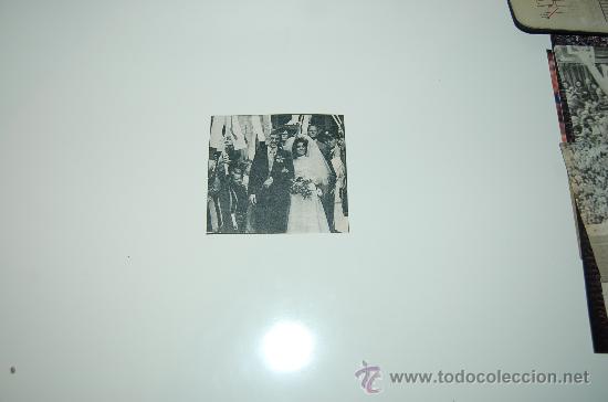 Sports collectibles: JOHAN NEESKENS: Recorte del dia de su boda. A&ntilde;os 70