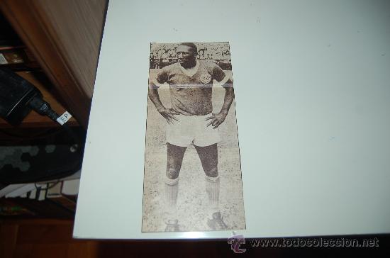 Sports collectibles: Recorte de DJALMA SANTOS ( PALMEIRAS y SELECCI&Oacute;N DE F&Uacute;TBOL DE BRASIL )