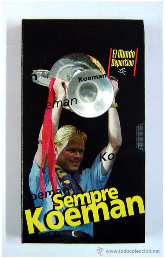 Coleccionismo deportivo: BAR&Ccedil;A - SEMPRE KOEMAN - VIDEO VHS - Foto 1