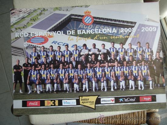 Coleccionismo deportivo: RCD Espanyol -2008-09. - Foto 1