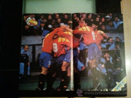 Collectionnisme sportif: POSTER CELEBRACION GOL ESPA&Ntilde;A