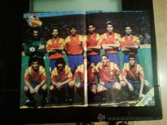 Sammelleidenschaft Sport: POSTER ESPA&Ntilde;A CLASIFICACION MUNDIAL USA 94