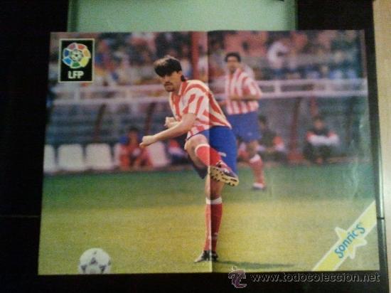 Coleccionismo deportivo: POSTER LIGA 95/96 1995 1996 CAMINERO ATLETICO MADRID