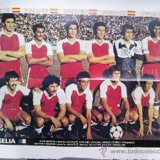 Coleccionismo deportivo: POSTER MUNDIAL FUTBOL ESPAÑA 82 - SAGASPORT S.A. - SELECCION ARGELIA. Lote 29551161