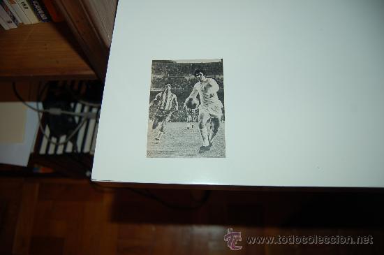 Sammelleidenschaft Sport: REAL MADRID: Recorte de SANTILLANA. 1972-73