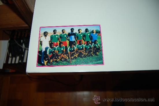 Sammelleidenschaft Sport: SELECCI&Oacute;N DE F&Uacute;TBOL DE CAMER&Uacute;N. 1982