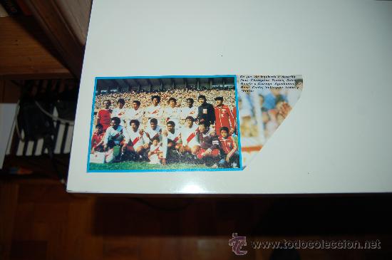 Sammelleidenschaft Sport: SELECCI&Oacute;N DE F&Uacute;TBOL DE PER&Uacute;: Recorte de los primeros a&ntilde;os 80