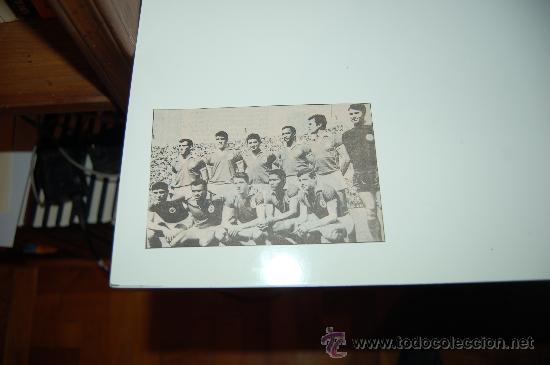 Sammelleidenschaft Sport: BENFICA de LISBOA: Recorte de un equipo de 1963