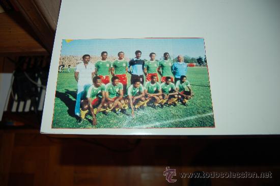 Sammelleidenschaft Sport: SELECCI&Oacute;N DE F&Uacute;TBOL DE CAMER&Uacute;N: Recorte de 1982