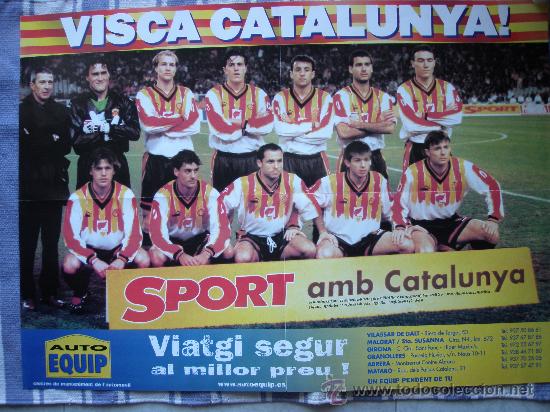 Collezionismo sportivo: Sel&middot;lecci&oacute; de Catalunya - Poster 70 X 50 cm.-