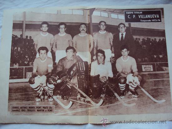 Collectionnisme sportif: C.P. Villanueva - T: 1975-76 -