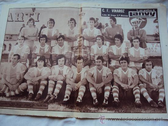 Collectionnisme sportif: C.F. Vinaroz - Lider III Division -1975-