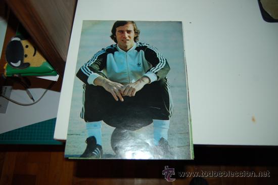 Coleccionismo deportivo: JOHAN NEESKENS: Minip&oacute;ster de 1981 - Foto 1