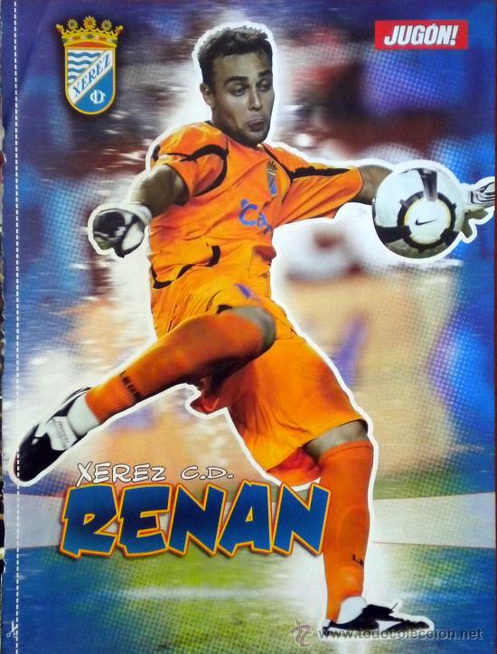 Coleccionismo deportivo: POSTER RENAN XEREZ C.D. - Foto 1