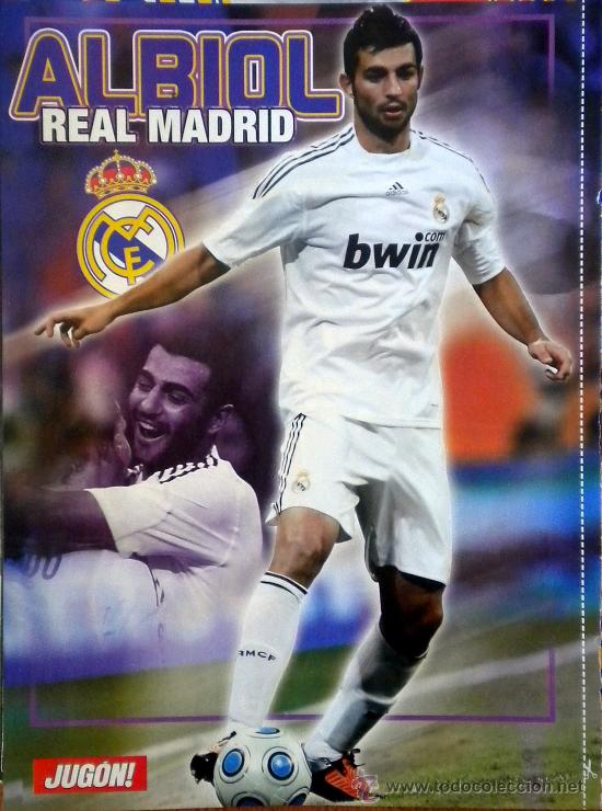 poster raul albiol real madrid Comprar Carteles de