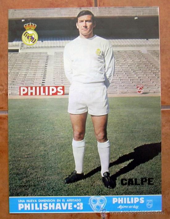 Sammelleidenschaft Sport: Real Madrid - Calpe - Poster tama&ntilde;o 41x30 - a&ntilde;os 70