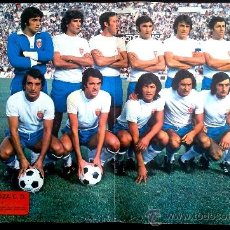 Coleccionismo deportivo: POSTER AS COLOR Nº 222 REAL ZARAGOZA 1975-76. Lote 31714495