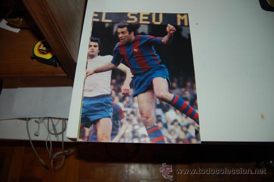 Coleccionismo deportivo: BAR&Ccedil;A: Minip&oacute;ster de ASENSI. 1977 - Foto 1