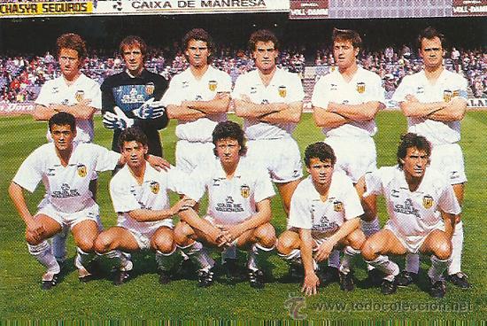 Coleccionismo deportivo: VALENCIA CF: Recorte del a&ntilde;o 1990, aproximadamente - Foto 1