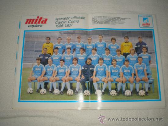 Coleccionismo deportivo: POSTER COMO 86-87 - Foto 1