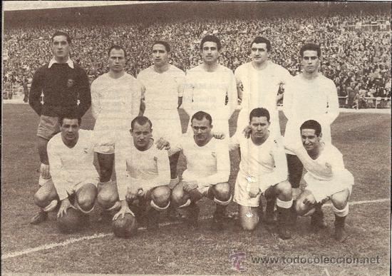 Collectionnisme sportif: REAL MADRID: Recorte de la temporada 54-55