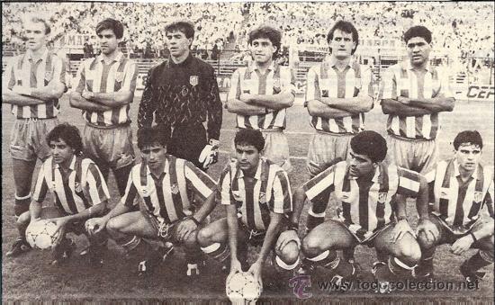 Collectionnisme sportif: ATL&Eacute;TICO DE MADRID: Recorte de 1990