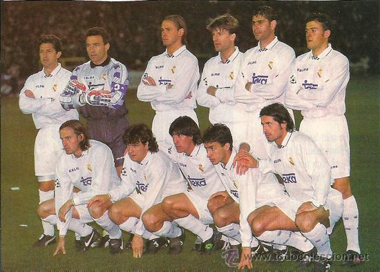 Collectionnisme sportif: REAL MADRID: Recorte de la temporada 95-96