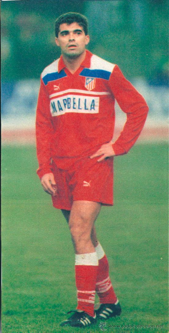 Collectionnisme sportif: ATL&Eacute;TICO DE MADRID:Gran recorte de JUANITO