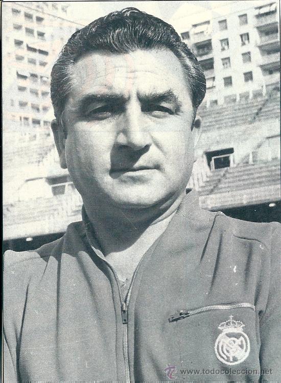 Collectionnisme sportif: REAL MADRID: Recorte de MIGUEL MU&Ntilde;OZ.