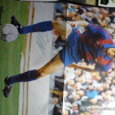 Coleccionismo deportivo: POSTER PAPEL MIQUEL SOLER F.C.BARCELONA. Lote 32794325