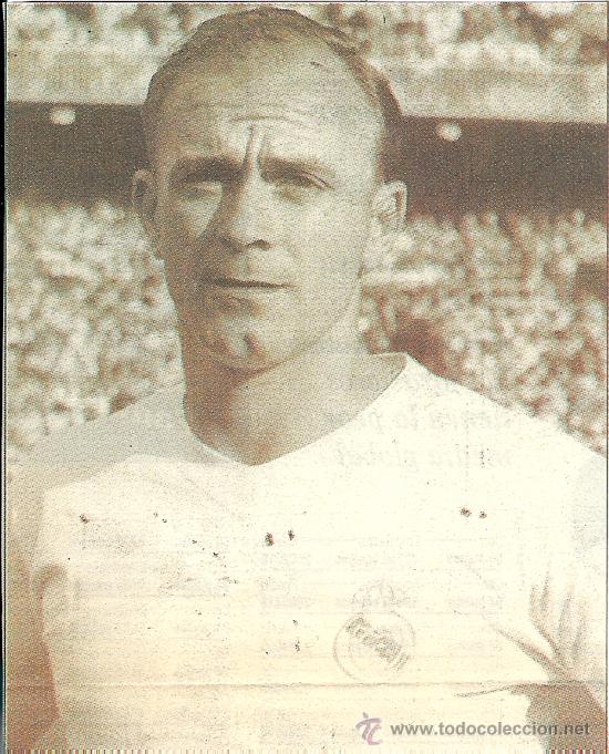 Collectionnisme sportif: REAL MADRID: Recorte de ALFREDO DI STEFANO