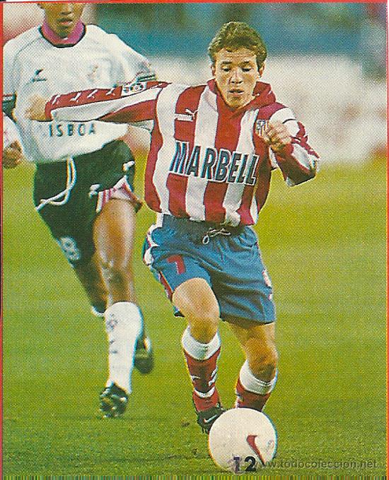 Collectionnisme sportif: ATL&Eacute;TICO DE MADRID: Recorte de JUNINHO. Hacia 1998