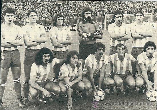 Collectionnisme sportif: CLUB DEPORTIVO M&Aacute;LAGA: Recorte de la temporada 79-80