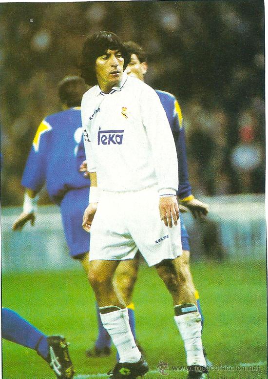 Collectionnisme sportif: REAL MADRID: Recorte de IVAN ZAMORANO. Mediados de los a&ntilde;os 90