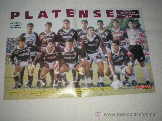 Coleccionismo deportivo: POSTER PLATENSE 95-96 - Foto 1