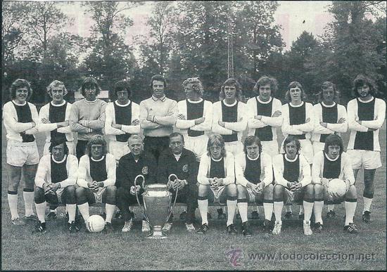 Sammelleidenschaft Sport: AJAX DE AMSTERDAM: Recorte de la plantilla de 1972