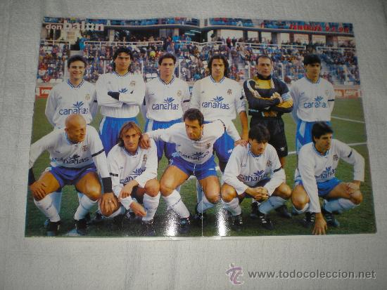 Coleccionismo deportivo: POSTER TENERIFE 93-94 - Foto 1