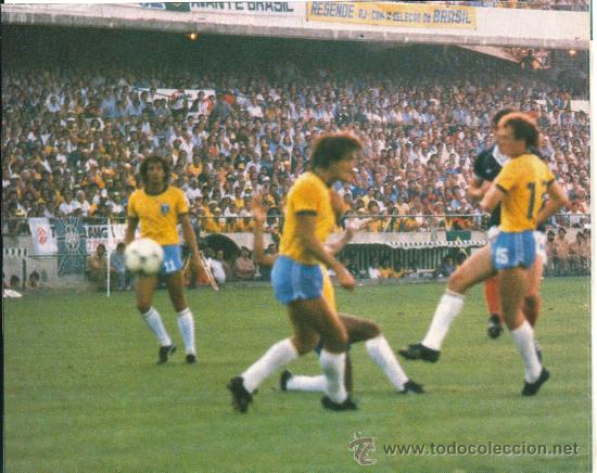 Collezionismo sportivo: SELECCI&Oacute;N DE F&Uacute;TBOL DE BRASIL: Recorte de FALCAO