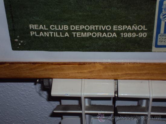 Coleccionismo deportivo: RCD Espa&ntilde;ol 89-90. Ara&ntilde;a. - Foto 4