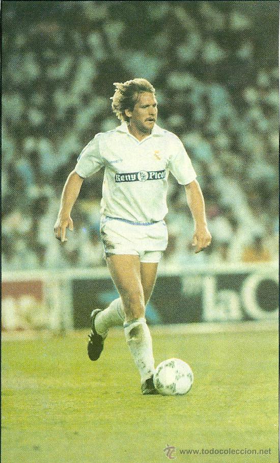 Collezionismo sportivo: REAL MADRID: Recorte de BERND SCHUSTER