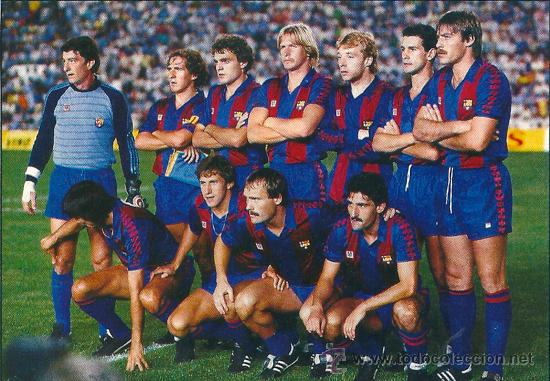 Collezionismo sportivo: BAR&Ccedil;A: Recorte de 1985