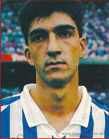 Collezionismo sportivo: REAL SOCIEDAD: Recorte de IMANOL