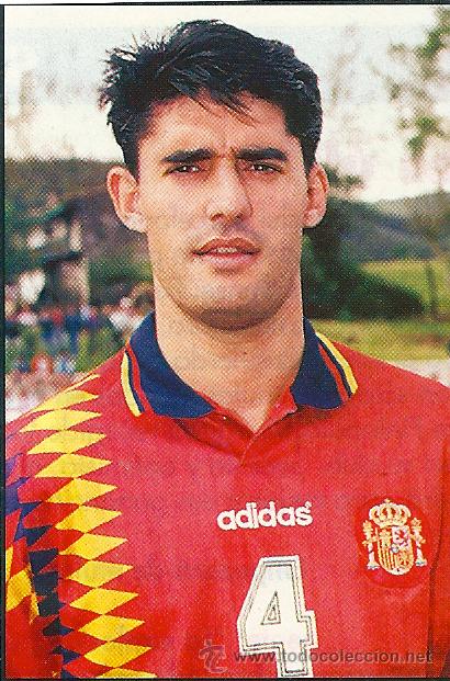 Collezionismo sportivo: SELECCI&Oacute;N ESPA&Ntilde;OLA DE F&Uacute;TBOL: Recorte de CAMINERO. 1994