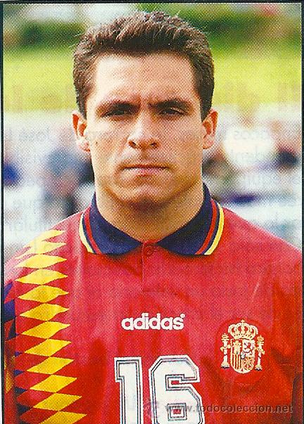 Collezionismo sportivo: SELECCION ESPA&Ntilde;OLA DE F&Uacute;TBOL: Recorte de SERGI BARJU&Aacute;N. 1994