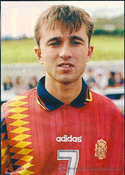 Collezionismo sportivo: SELECCION ESPA&Ntilde;OLA DE F&Uacute;TBOL: Recorte de JUANELE. 1994